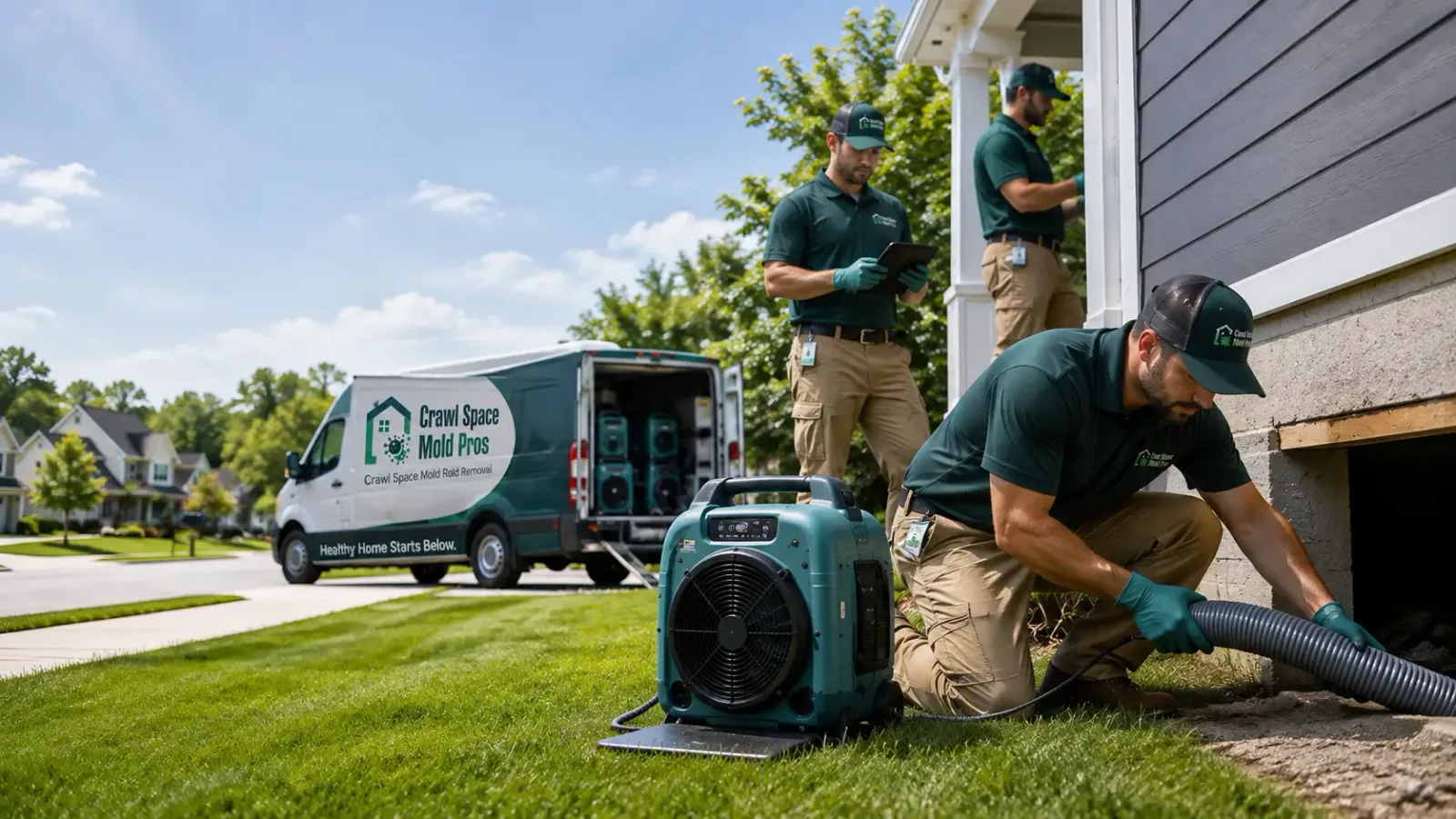 Crawl Space Mold Removal in Neavitt, MD